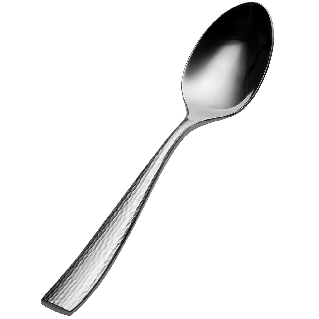 Bon Chef S3903 Scarlett 7 3/4" 18/10 Stainless Steel Extra Heavy Soup / Dessert Spoon - 12/Pack