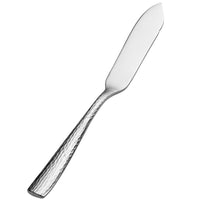 Bon Chef S3910 Scarlett 6 5/8" 13/0 Stainless Steel Extra Heavy Butter Knife - 12/Pack