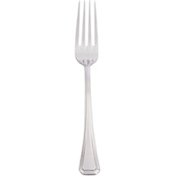Bon Chef S506 Prism 8 1/16" 18/10 Stainless Steel Extra Heavy European Size Dinner Fork - 12/Pack
