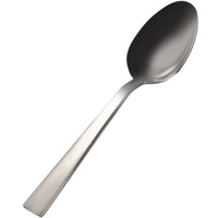 Bon Chef S3704 Roman 8 3/4" 18/10 Stainless Steel Extra Heavy Tablespoon / Serving Spoon - 12/Pack