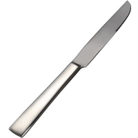 Bon Chef S3712 Roman 9 3/8" 13/0 Stainless Steel Extra Heavy European Size Dinner Knife - 12/Pack
