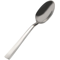 Bon Chef S3716 Roman 4 1/2" 18/10 Stainless Steel Extra Heavy Demitasse Spoon - 12/Pack