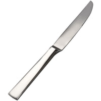 Bon Chef S3718 Roman 8 1/2" 13/0 Stainless Steel Extra Heavy Dessert Knife - 12/Pack