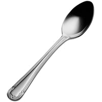 Bon Chef S800 Florence 6" 18/10 Stainless Steel Teaspoon - 12/Pack
