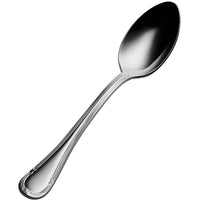 Bon Chef S803 Florence 7 1/4" 18/10 Stainless Steel Soup / Dessert Spoon - 12/Pack