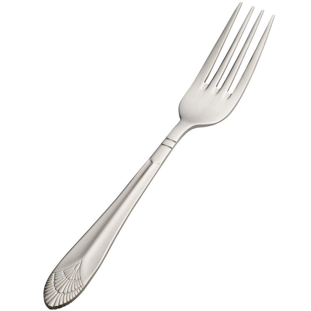 Bon Chef S1705 Nile 7 13/16" 18/10 Stainless Steel Dinner Fork - 12/Pack