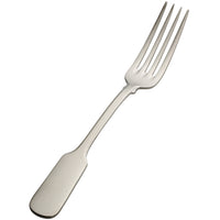 Bon Chef S1906 Liberty 8 9/16" 18/10 Stainless Steel European Size Dinner Fork - 12/Pack