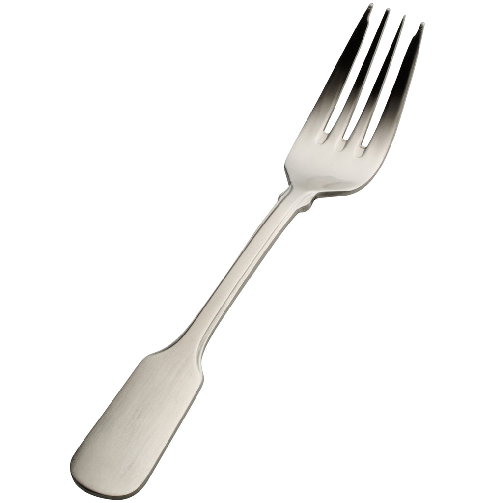 Bon Chef S1907 Liberty 7 5/16" 18/10 Stainless Steel Salad / Dessert Fork - 12/Pack