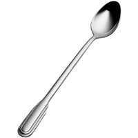 Bon Chef S2402 Empire 7 5/8" 18/10 Stainless Steel Iced Tea Spoon - 12/Pack