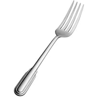 Bon Chef S2405 Empire 7 7/16" 18/10 Stainless Steel Dinner Fork - 12/Pack