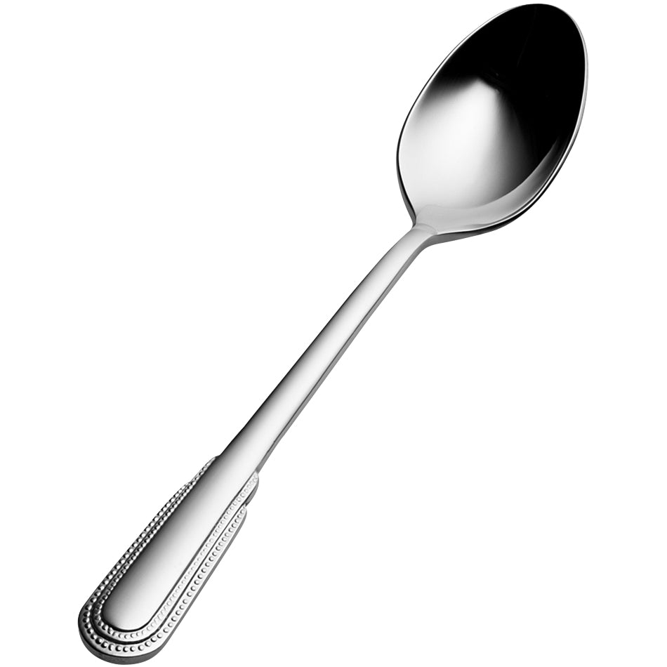 Bon Chef S2416 Empire 4 13/16" 18/10 Stainless Steel Demitasse Spoon - 12/Pack