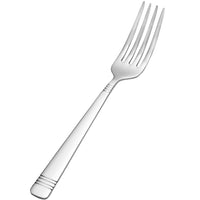 Bon Chef S2605 Julia 7 5/16" 18/10 Stainless Steel Dinner Fork - 12/Pack