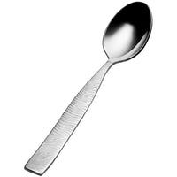 Bon Chef S2900 Safari 6 3/16" 18/10 Stainless Steel Teaspoon - 12/Pack