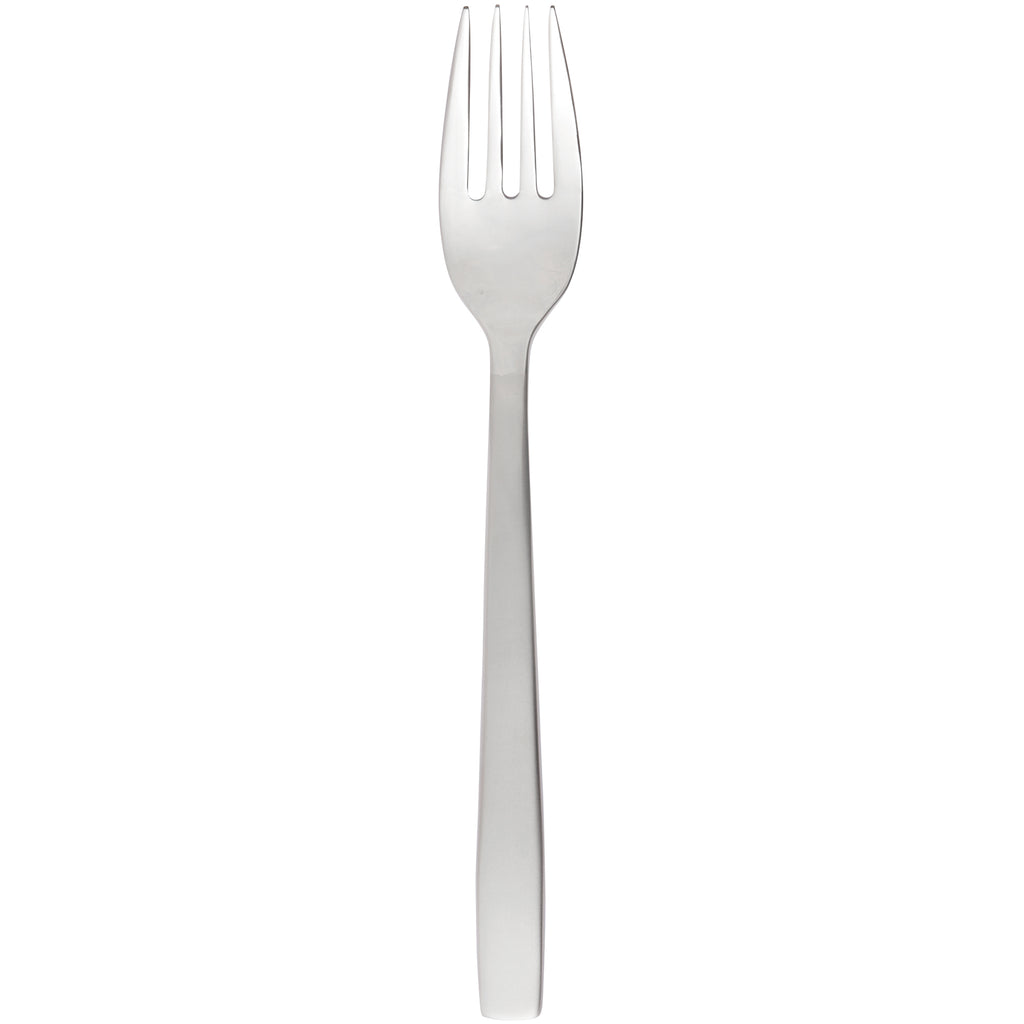 Chef & Sommelier FJ709 Kya Sand 7 1/2" 18/10 Stainless Steel Extra Heavy Weight Salad Fork by Arc Cardinal - 12/Pack
