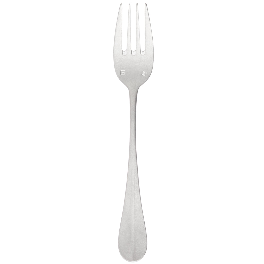 Chef & Sommelier FK529 Renzo Patina 7 1/4" 18/10 Stainless Steel Extra Heavy Weight Salad Fork by Arc Cardinal - 12/Pack