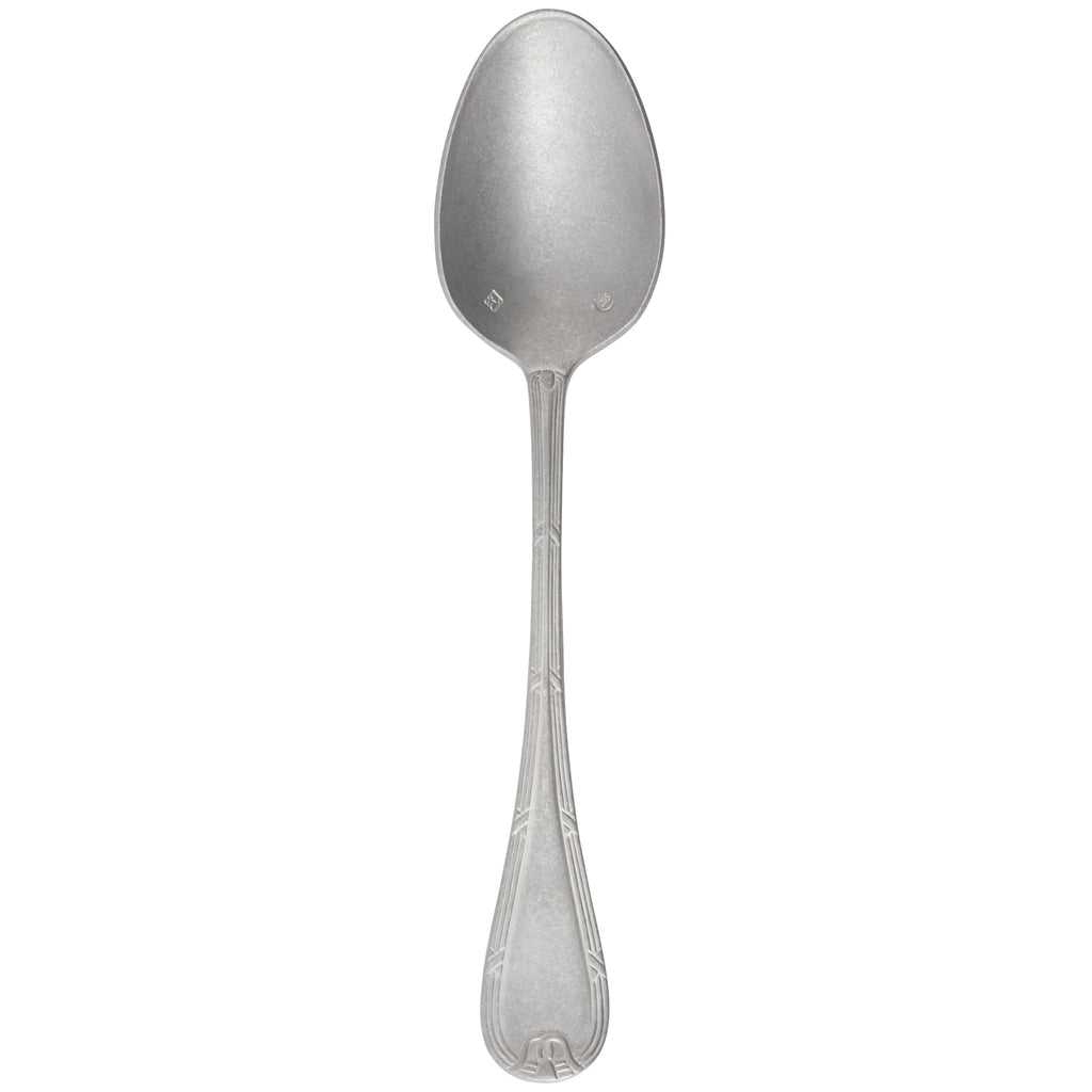 Chef & Sommelier FK406 Orzon Patina 7 1/8" 18/10 Stainless Steel Extra Heavy Weight Dessert Spoon by Arc Cardinal - 12/Pack