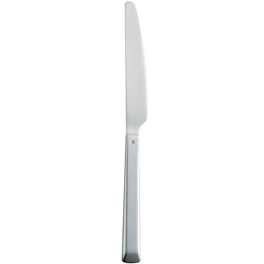 Chef & Sommelier T7404 Azali 8 3/8" 18/10 Extra Heavy Weight Stainless Steel Dinner Knife by Arc Cardinal - 12/Pack
