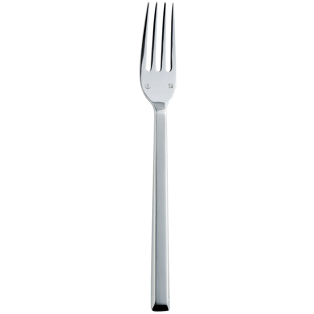 Chef & Sommelier T7405 Azali 7 1/4" 18/10 Extra Heavy Weight Stainless Steel Dessert Fork by Arc Cardinal - 12/Pack