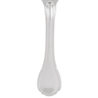 Master's Gauge by World Tableware 412 002 Baroque 7" 18/10 Stainless Steel Extra Heavy Weight Dessert Spoon - 12/Pack