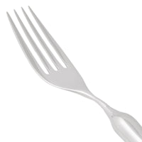 World Tableware 829 027 Balencia 8" 18/8 Stainless Steel Extra Heavy Weight Dinner Fork - 12/Pack