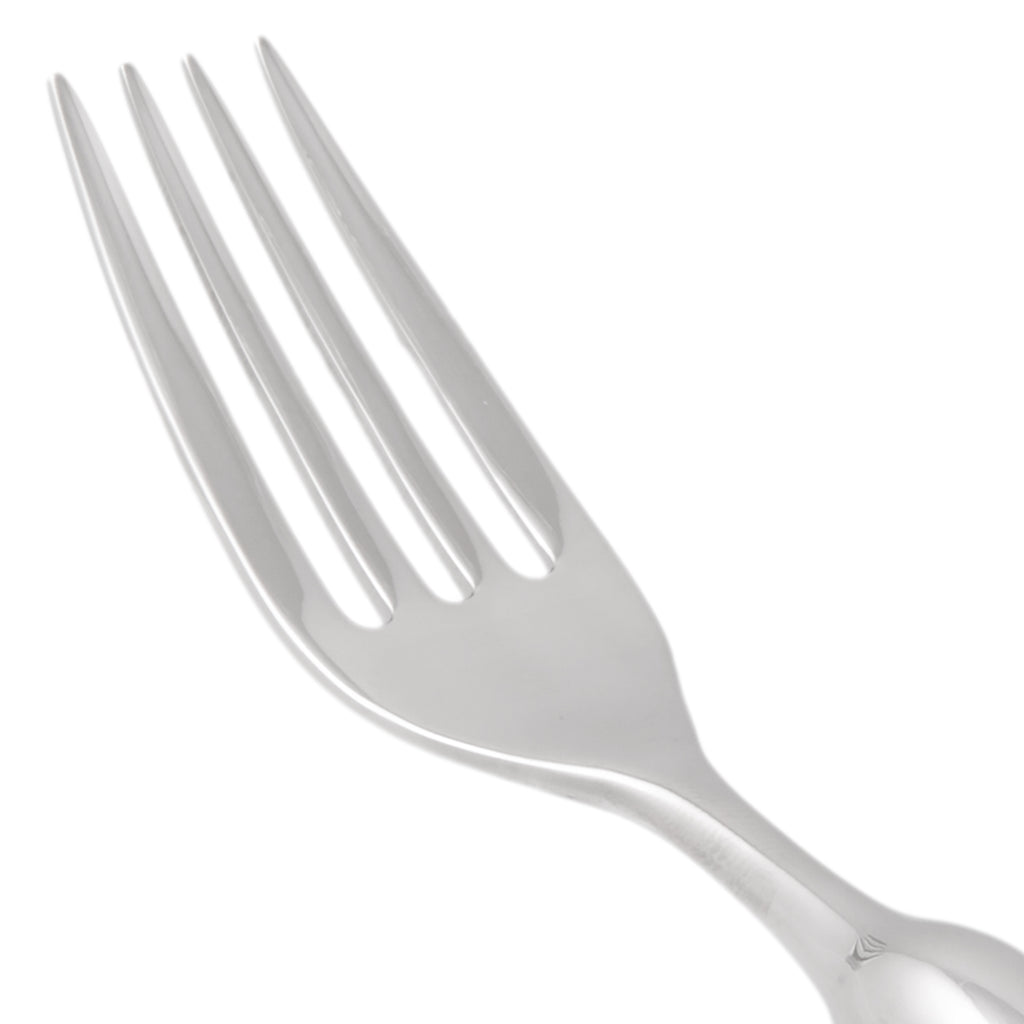 World Tableware 829 038 Balencia 6 7/8" 18/8 Stainless Steel Extra Heavy Weight Salad Fork - 12/Pack
