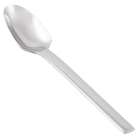World Tableware 924 002 Porto 18/8 Extra Heavy Weight Stainless Steel 7 1/8" Dessert Spoon - 12/Pack