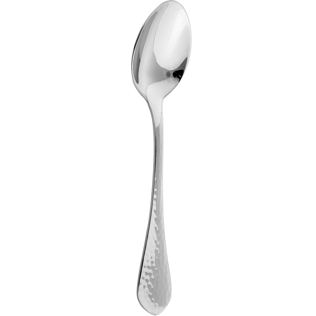 Arcoroc T8006 Stone 7" 18/10 Stainless Steel Extra Heavy Weight Dessert Spoon by Arc Cardinal - 12/Pack