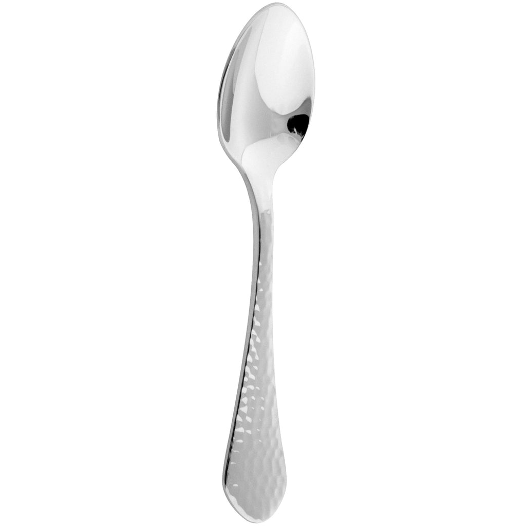 Arcoroc T8011 Stone 4 3/8" 18/10 Stainless Steel Extra Heavy Weight Demitasse Spoon by Arc Cardinal - 12/Pack