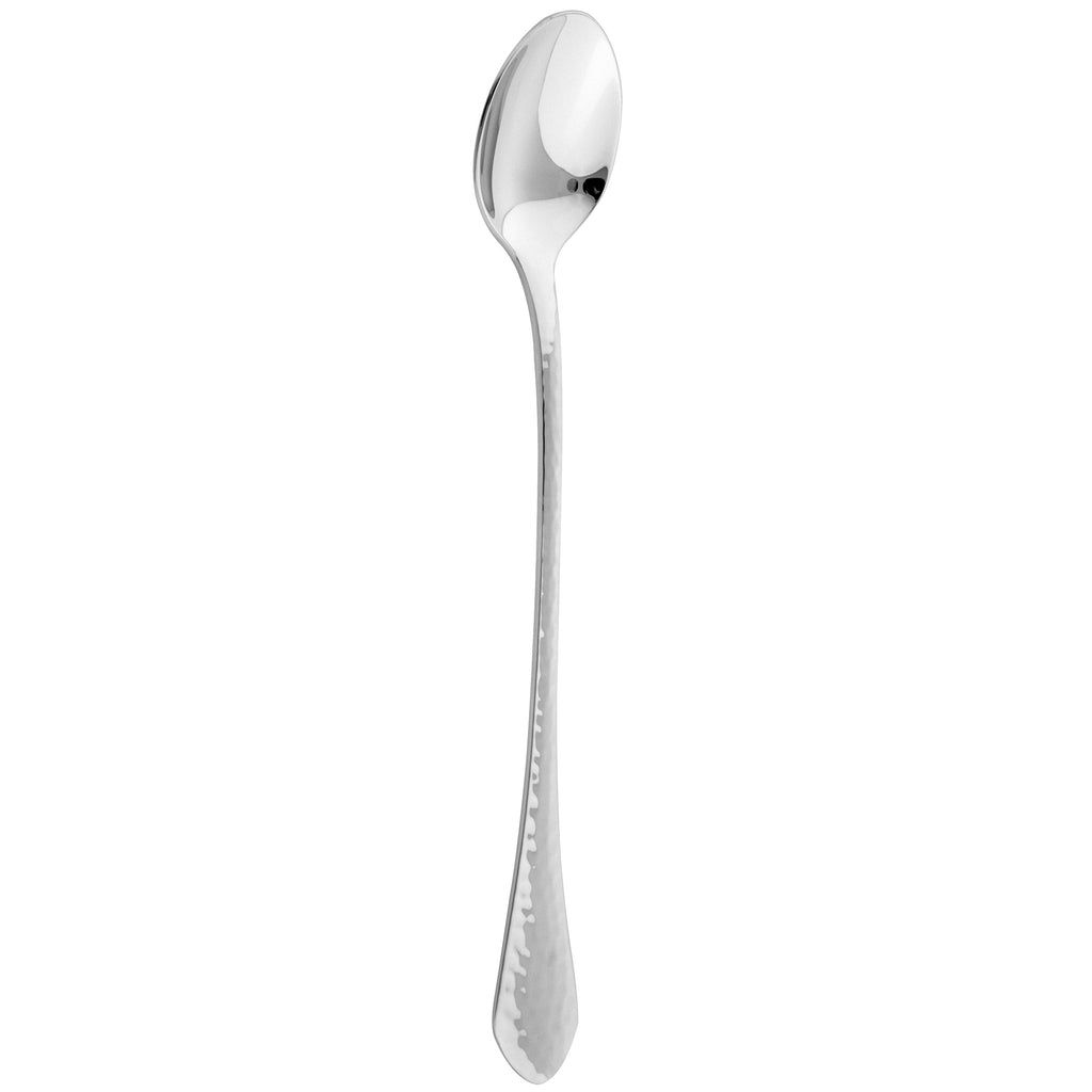 Arcoroc T8018 Stone 7 3/4" 18/10 Stainless Steel Extra Heavy Weight Iced Tea Spoon by Arc Cardinal - 12/Pack
