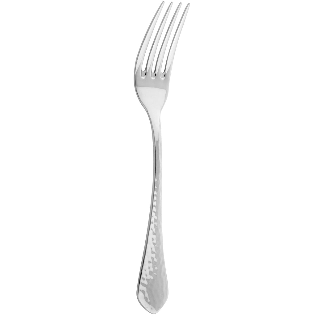 Arcoroc T8029 Stone 6 7/8" 18/10 Stainless Steel Extra Heavy Weight Salad Fork by Arc Cardinal - 12/Pack