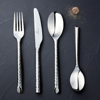 Chef & Sommelier FK802 Knox 8 5/8" 18/10 Stainless Steel Extra Heavy Weight Dinner Spoon by Arc Cardinal - 12/Pack