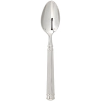 Chef & Sommelier FL206 Fluted 7 7/8" 18/10 Stainless Steel Extra Heavy Weight Dessert Spoon by Arc Cardinal - 12/Pack