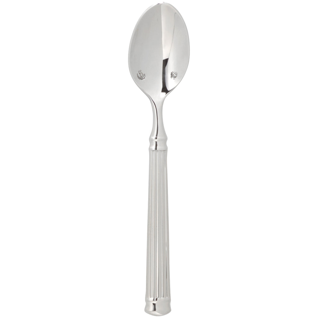 Chef & Sommelier FL211 Fluted 4 1/2" 18/10 Stainless Steel Extra Heavy Weight Demitasse Spoon by Arc Cardinal - 12/Pack
