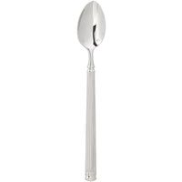 Chef & Sommelier FL218 Fluted 7" 18/10 Stainless Steel Extra Heavy Weight Iced Tea Spoon by Arc Cardinal - 12/Pack
