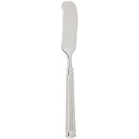 Chef & Sommelier FL227 Fluted 6 1/2" 18/10 Stainless Steel Extra Heavy Weight Butter Spreader by Arc Cardinal - 12/Pack