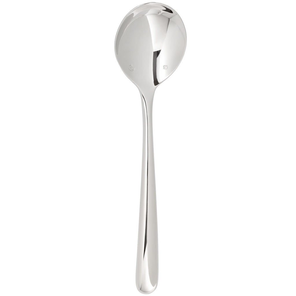 Chef & Sommelier FL309 Lure 7" 18/10 Stainless Steel Extra Heavy Weight Heavy Weight Soup Spoon by Arc Cardinal - 12/Pack