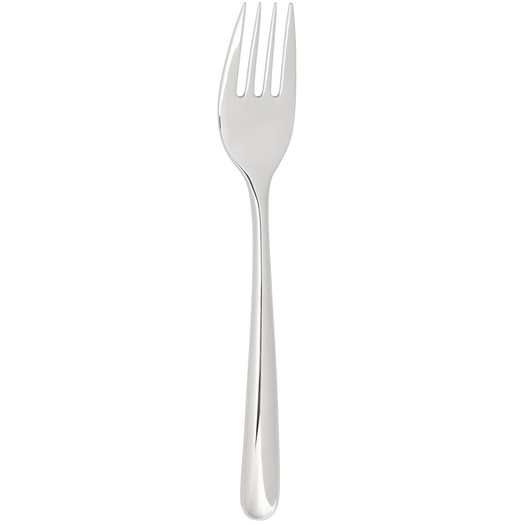 Chef & Sommelier FL329 Lure 7 1/4" 18/10 Stainless Steel Extra Heavy Weight Heavy Weight Salad / Dessert Fork by Arc Cardinal - 12/Pack