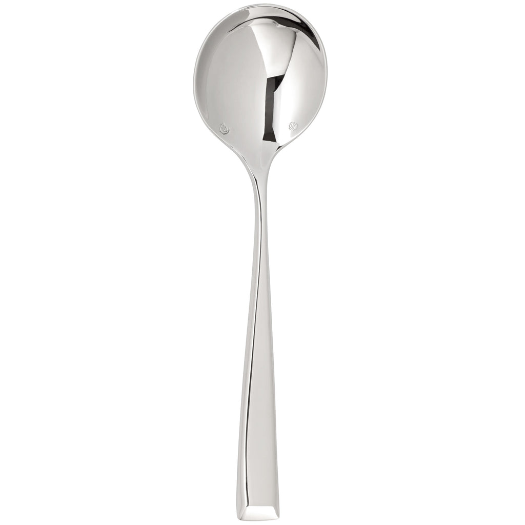 Chef & Sommelier FL709 Harper 7 1/8" 18/10 Stainless Steel Extra Heavy Weight Heavy Weight Soup Spoon by Arc Cardinal - 12/Pack