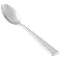 World Tableware 926 002 Conde 18/8 Extra Heavy Weight Stainless Steel 7 3/4" Dessert Spoon - 12/Pack