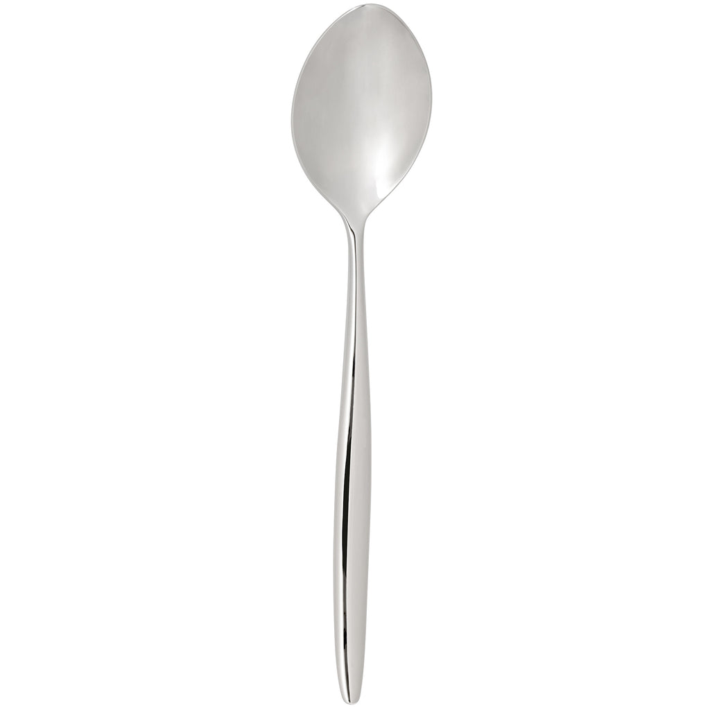 Chef & Sommelier FL806 Finn 7 5/8" 18/10 Stainless Steel Extra Heavy Weight Weight Dessert Spoon by Arc Cardinal - 12/Pack
