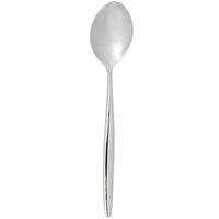 Chef & Sommelier FL806 Finn 7 5/8" 18/10 Stainless Steel Extra Heavy Weight Weight Dessert Spoon by Arc Cardinal - 12/Pack