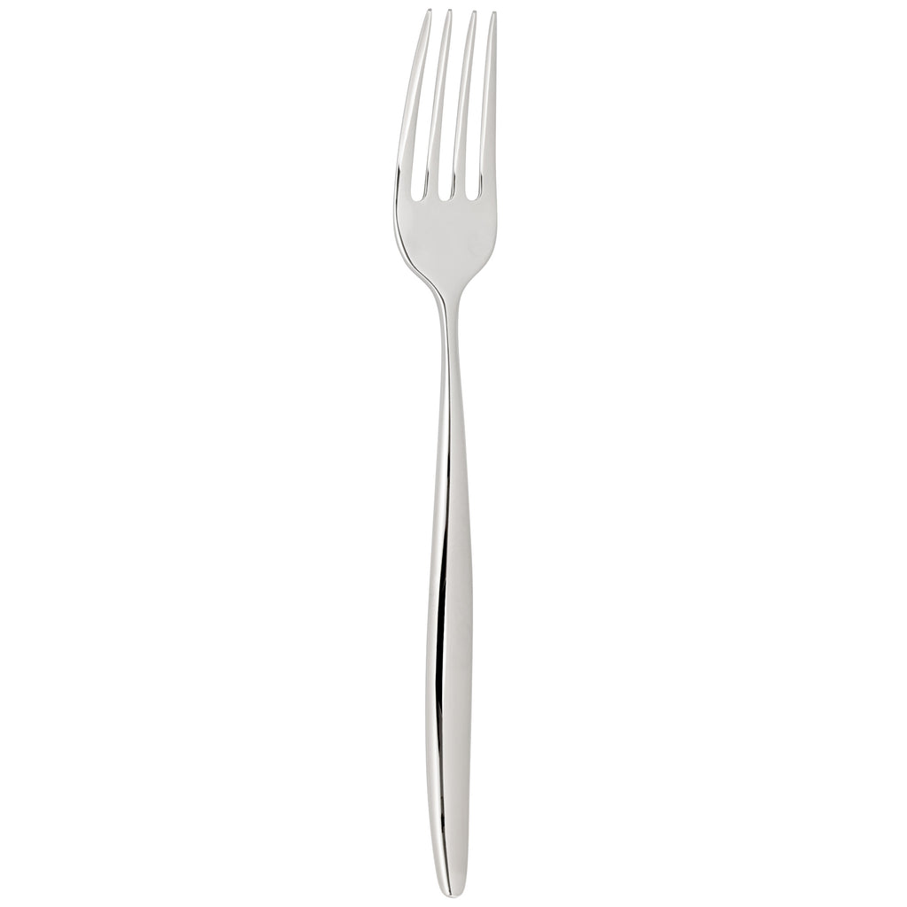 Chef & Sommelier FL829 Finn 7 1/8" 18/10 Stainless Steel Extra Heavy Weight Weight Salad / Dessert Fork by Arc Cardinal - 12/Pack