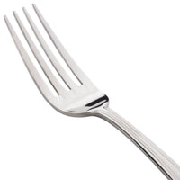 Bon Chef S605 Victoria 7 1/2" 18/10 Stainless Steel Dinner Fork - 12/Pack