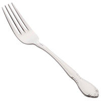 Bon Chef S1805 Queen Anne 7 3/4" 18/10 Stainless Steel Dinner Fork - 12/Pack