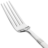 Bon Chef S3406 Cordoba 8 3/16" 18/10 Stainless Steel European Size Dinner Fork - 12/Pack