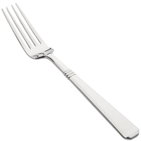 Bon Chef S3406 Cordoba 8 3/16" 18/10 Stainless Steel European Size Dinner Fork - 12/Pack