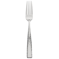 Bon Chef S3906 Scarlett 8 3/8" 18/10 Stainless Steel Extra Heavy European Size Dinner Fork - 12/Pack