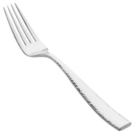Bon Chef S3906 Scarlett 8 3/8" 18/10 Stainless Steel Extra Heavy European Size Dinner Fork - 12/Pack