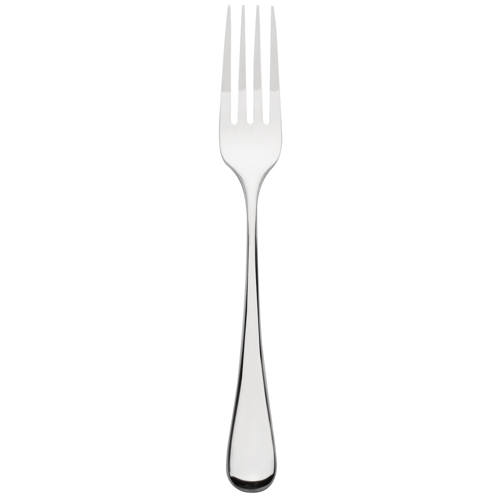 Bon Chef S4005 Como 8 1/4" 18/10 Stainless Steel Extra Heavy Dinner Fork - 12/Pack