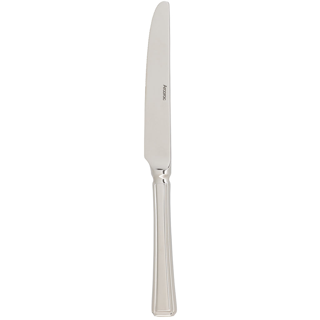 Arcoroc FK604 Taylor 9 1/8" 18/0 Stainless Steel Heavy Weight Dinner Knife by Arc Cardinal - 12/Pack